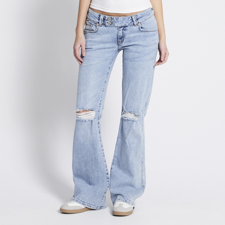 Low waist bootcut jeans "Paris Core"